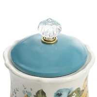 The Pioneer Woman Blossom Jubilee Canister With Acrylic Knob