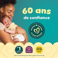 Couches Pampers Swaddlers, absorbantes, gardent bébé au sec et confortable, couche jetable pour bébé sans danger pour la peau, taille 6 (10,4 à [23 à 44 lb])