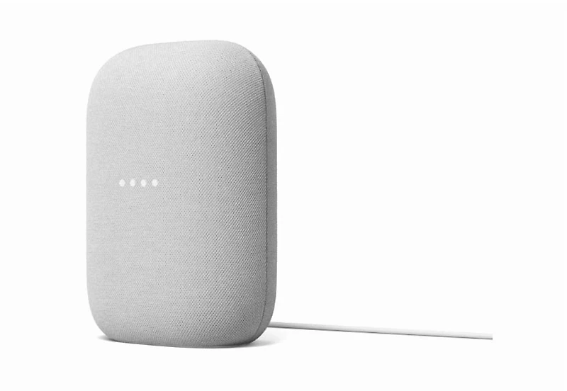 Google Nest Audio - Smart Speaker, with Google Assistant - Chalk