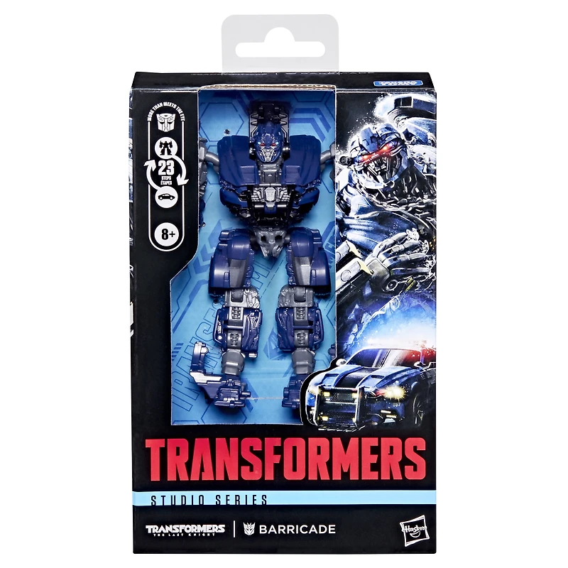 Transformers Studio Series The Last Knight Deluxe Class Barricade Action Figure