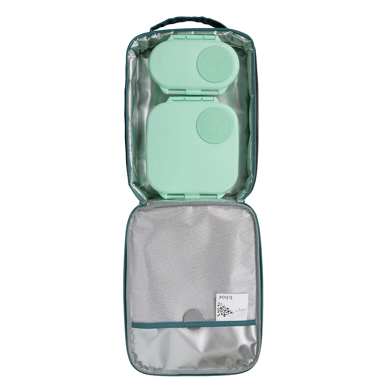 b.box - Flexi Insulated Lunch Bag insulated lunchbag kid toddler school lunch food cooler flexible machine washable carry handle zip eco-friendly practical sustainable recycled easy clean BPA free Pht