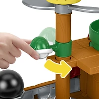 Fisher-Price Little People My Mario Bowser’s Airship & Figure Set Toddler Toy