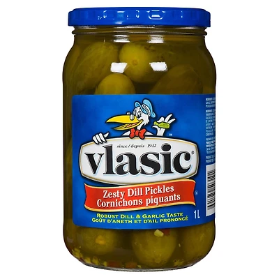 Cornichons piquants d'aneth Vlasic