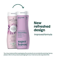 ATTITUDE super leaves, Shampoing Hydratant Intense, Quinoa et Jojoba