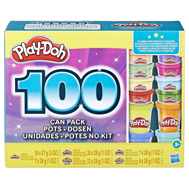 Play-Doh Wow Coffret 100 couleurs À partir de 3 ans