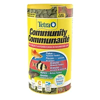Tetra Communauté Choix de Nourriture 3 en 1, Nutrition pour tous les niveaux d'alimentation d'aquarium