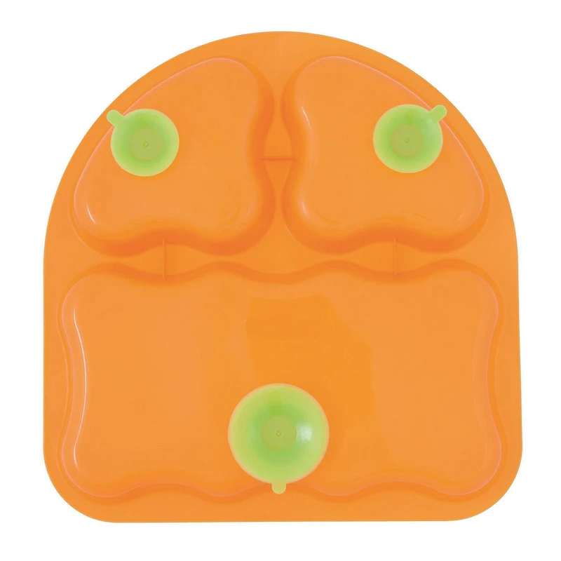 First Essentials by NUK™ Tri-Suction Plate, Assorted Colours, 2 Pack, 6+ Months