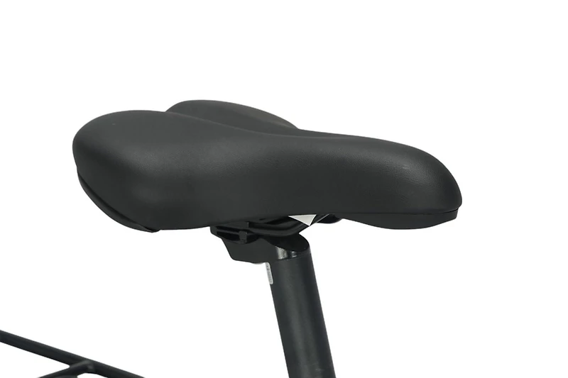 PHOENIX STEP-OVER 27,5 pouces avec suspension avant, E-Commutateur pour adultes, Gris, unisexe Portée : 25 - 40 miles