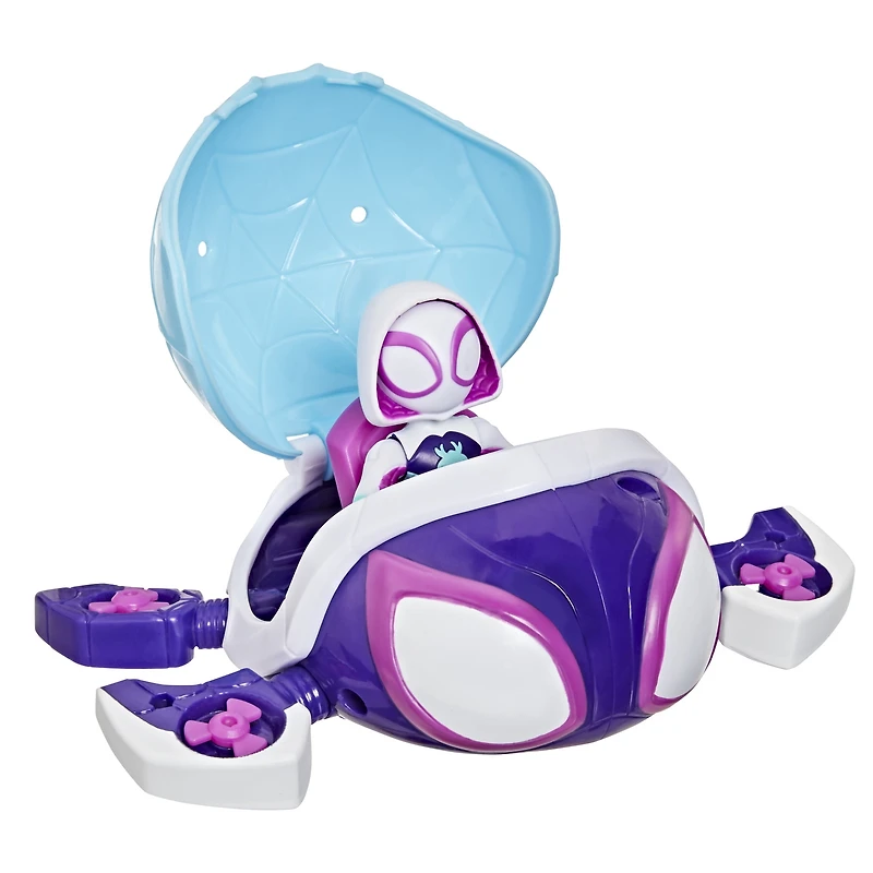 Marvel Spidey et ses Amis Extraordinaires Water-Webs Tortue fantôme, sous-marin jouet