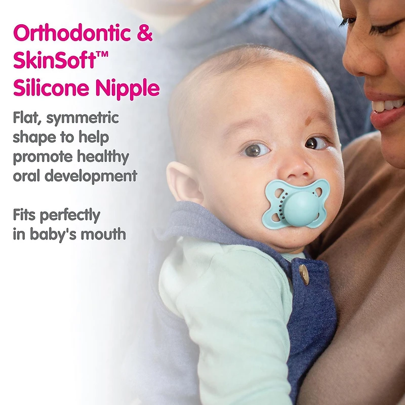 MAM Original Matte Pacifier, Assorted Colours 0-6 Months