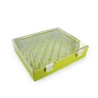 HEMLINE Thread Organiser – Tall Box for 30 Mini Cones (30 × 26 × 8 cm)