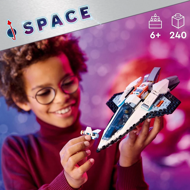 LEGO City Space Le vaisseau interstellaire 60430 Ensemble de construction (240 pièces)