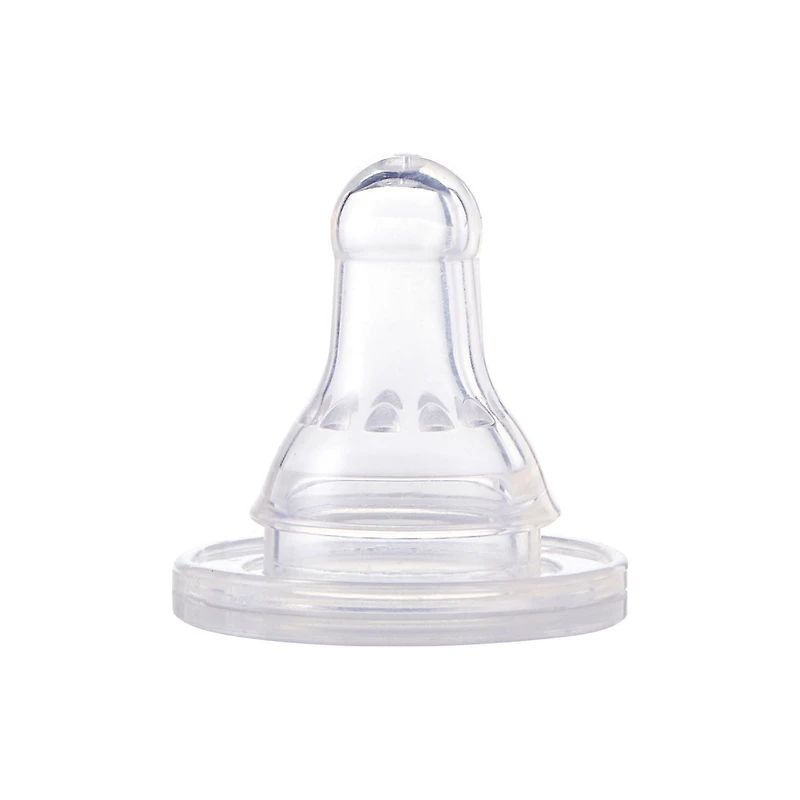 Tétine de remplacement de bouteille Premiers Essentiels de NUK, silicone, débit lent, à partir de 0 mois