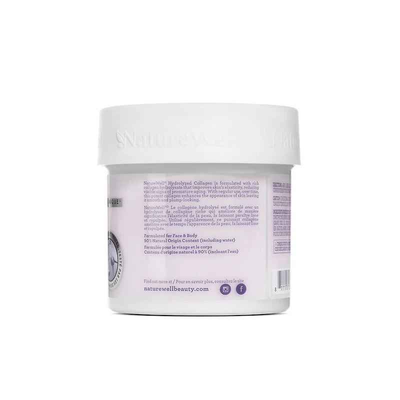 Naturewell Crème de Collagène hydrolysé , 10 oz/284 g
