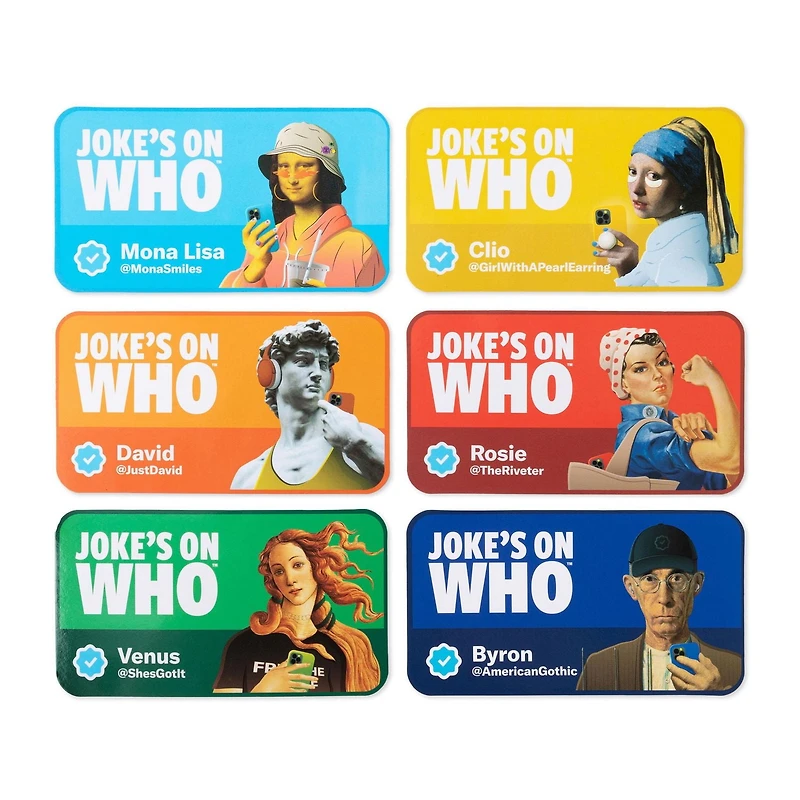 Jokes on Who? — The Fake Quote Trivia Game, Trivia Games for Adults, Adult Games for Game Night by Relatable