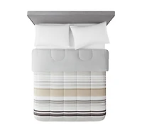Mainstays Sahara Stripe Reversible Comforter, 1 piece