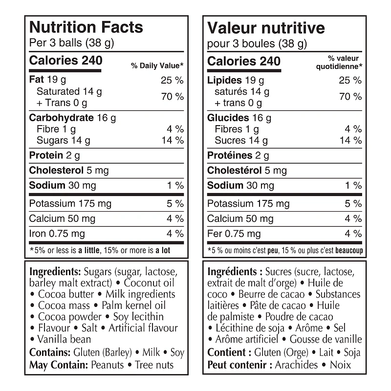 Truffes LINDOR double chocolat de Lindt – Sachet (150 g) Sachet 150g