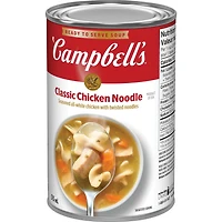 Campbell's® Soupe Prête à Servir au Poulet et aux Nouilles Classique, Stable à la Température Ambiante