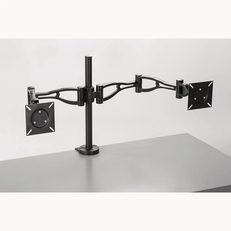 Bras double support pour écran plat ajustable en profondeur Professional Series
