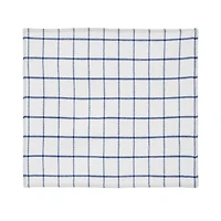 Serviettes à vaisselle FabStyles Solo gaufres, lot de 4, coton filé à l'anneau, lavable en machine, linges à vaisselle longue durée, torchons Tailles 12 x 12 po, ens. de 4