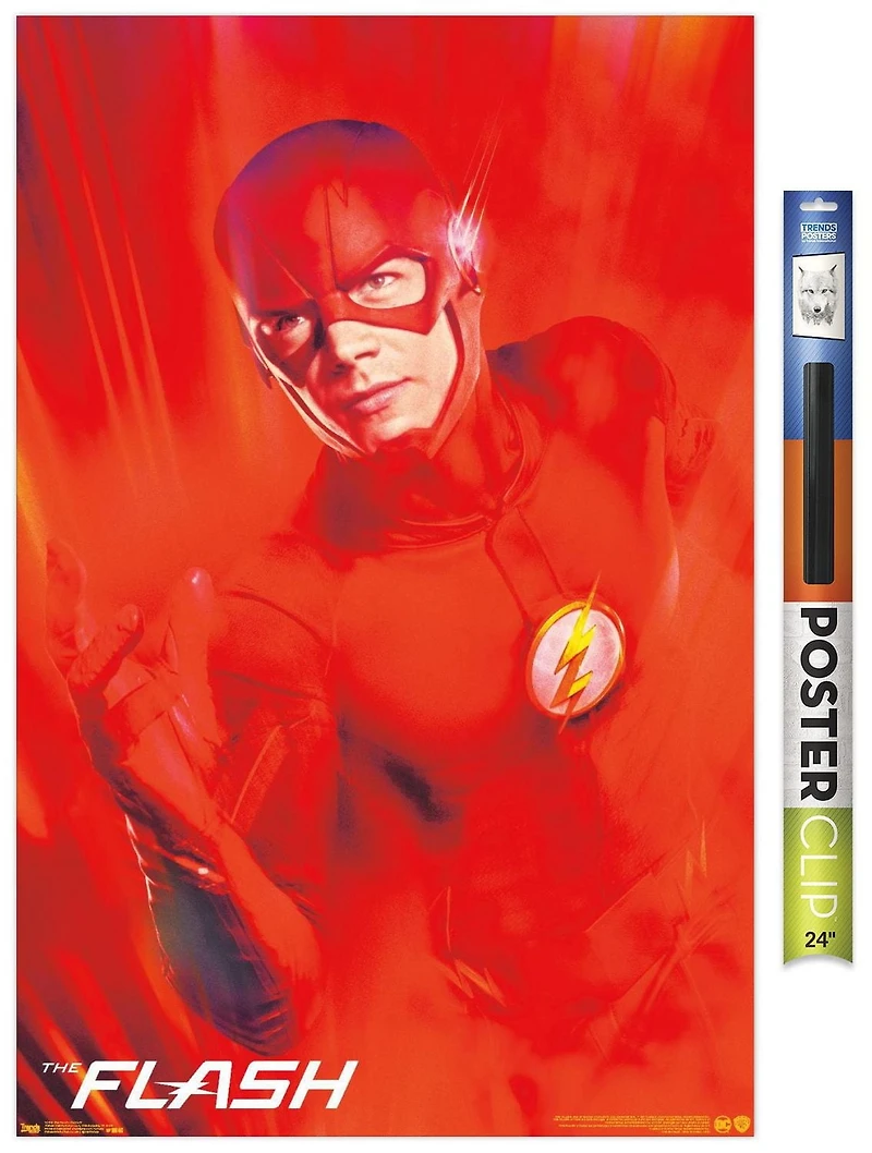 DC Comics TV - The Flash - Key Art Wall Poster, 22.375" x 34"