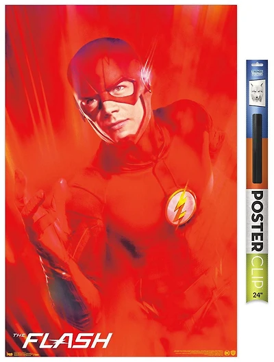 DC Comics TV - The Flash - Key Art Wall Poster, 22.375" x 34"