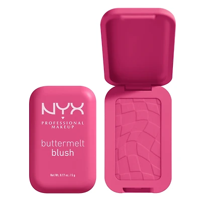 NYX Professional Makeup Buttermelt Blush, 12H Wear, 5g