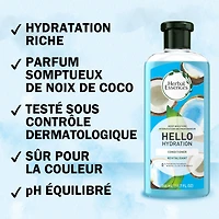 Revitalisant Herbal Essences Hello Hydration, hydratation en profondeur pour les cheveux 346 mL