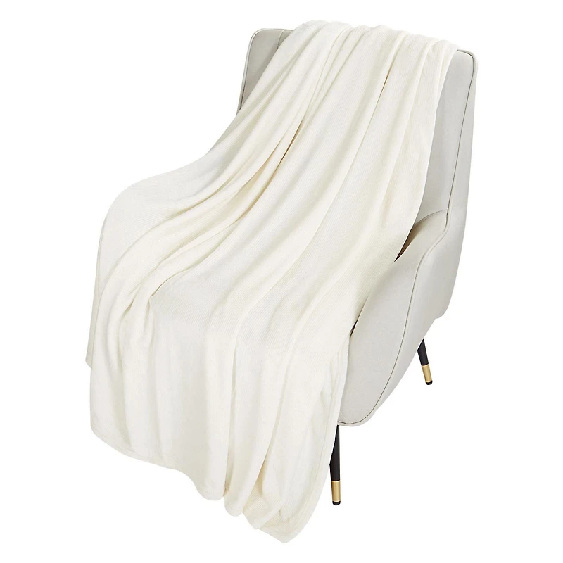 Couverture en peluche luxueuse HOMETRENDS 2 places/grand - TG