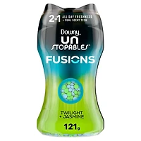Downy Unstopables Fusions In-Wash Laundry Scent Booster Beads, Twilight and Jasmine Scent, 2-in-1 All Day Freshness + Dual Scent Technology