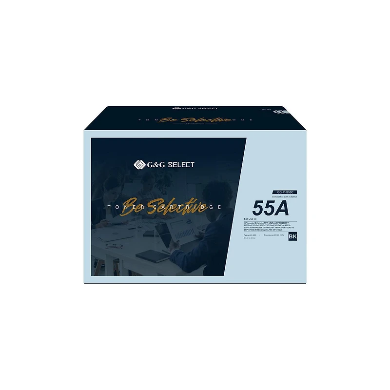 G&G Select HP CE255A Nouvelle cartouche de toner noire compatible