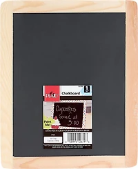 Surfaces en bois Plaid, 22 cm x 27 cm, cadre de tableau noir