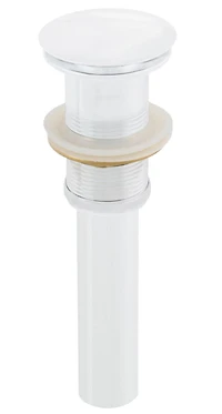 Imaginations Américaines 2.6-po. W Bathroom Sink Drain Blanc