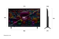 LG 50-Inch UA7500 4K Smart TV - α7 AI Processor, Alexa Ready, 60Hz Refresh Rate, HDMI 2.0, HDR10, ALLM, Game Optimizer, WebOS25 (50UA7500ZUA, 2025), LG 50" UA7500 4K UHD Smart TV