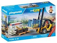 Playmobil Forklift truck with cargo
