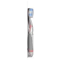 Colgate 360 Brosses à Dents Blanchissantes Vibrantes à Piles avec 1 Pile AAA