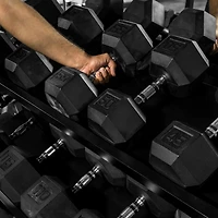 CAP Barbell Coated Hex Dumbbell, Single 3