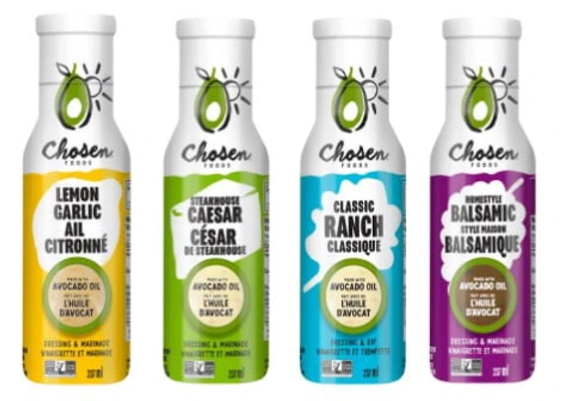 Chosen Foods Vinaigrette à l’huile d’avocat Ranch 237ml