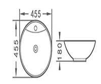 DROP Bath and Kitchen Bain lavabo vasque