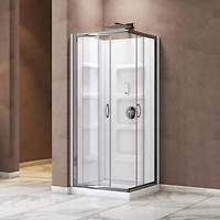 A&E Bath and Shower DANNY-36-CHR-K Shower Kit