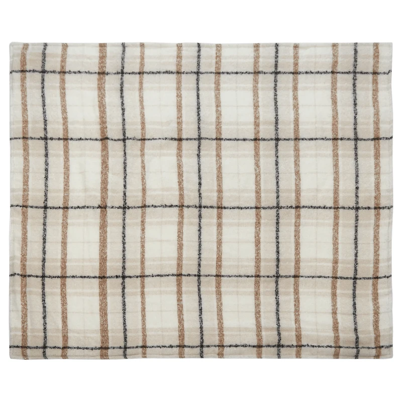 Bouclair Elsy Cozy Throw Blanket 50x60 in