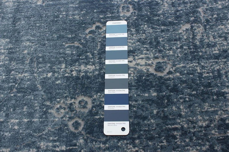 ECARPET Isla Blue Rug