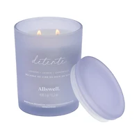 Allswell Scented 15 oz. Coconut Wax Spa Candle, Relax (Lavender + Jasmine + Chamomile), Coconut Wax Blend