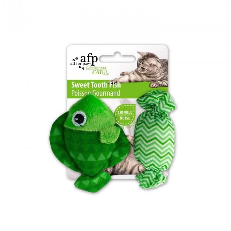 All for Paws Modern Cat Sweet Tooth Fish, Assorted
