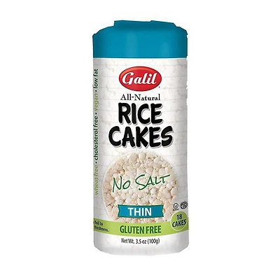 Galil gâteaux de riz minces sans sel 100