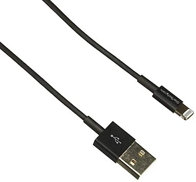 ST APPLE LTNG 3' BLK - FRENCH