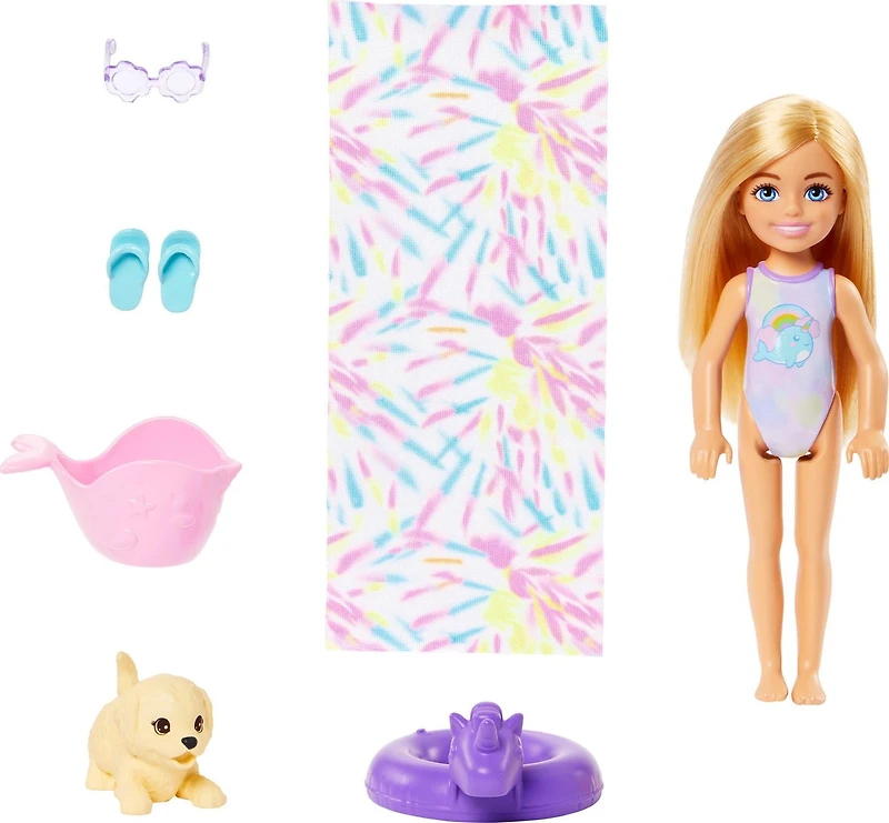 Barbie Chelsea Water Slide Playset