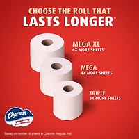 Papier hygiénique Charmin Ultra Résistant, 30 rouleaux triples = 90 rouleaux réguliers, papier hygiénique à 2 épaisseurs 30CT