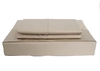 Maholi Bamboo Solid Duvet Cover Set