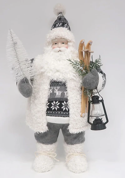 PERE NOEL DE 55,9 CM-GRAY PERE NOEL DE 55,9CM
